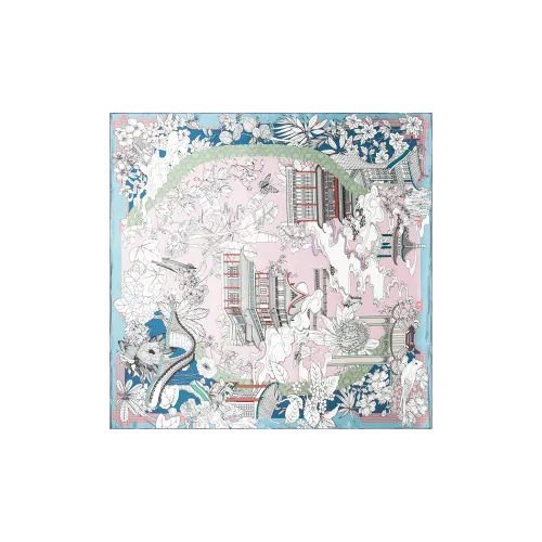 Silk Boundary Шелковые шарфы для женщин