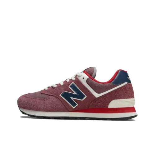 New Balance NB 574 Sport Детская беговая обувь Низкий топ Бордовый Школьный возраст