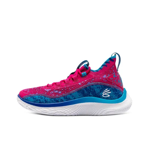 Under Armour Curry 8 Детские баскетбольные кроссовки Низкий топ Школьный возраст