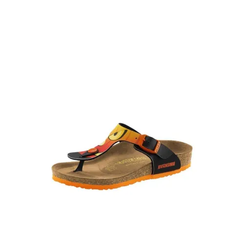 Биркенсток Gizeh Резина Подошва Домашние Детские Тапочки Умбра Малыш