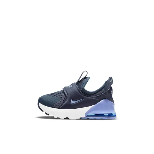 Nike Air Max 270 Low Топ Обувь для малышей Темный фиолетово-синий Infant And Toddler