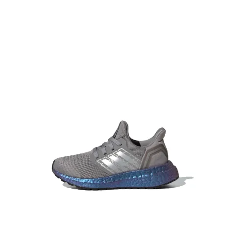 Adidas ULT Амортизация Низкий Топ Детская Беговая Обувь Серый Коричневый Фиолетовый Дети Возраст 3-7 Лет