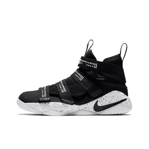 Детская баскетбольная обувь Nike Zoom Soldier 11, высокий топ, школьный возраст