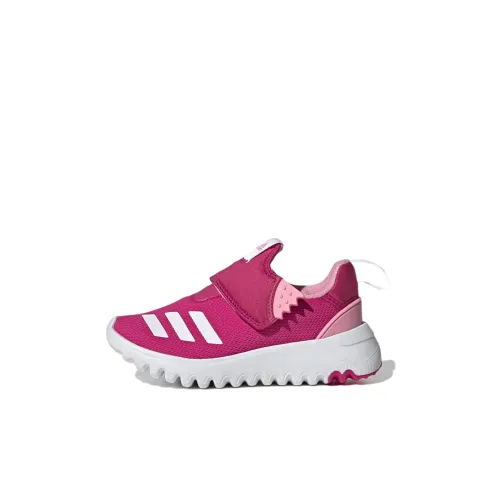 Adidas Suru365 Slip On Low Top Детская беговая обувь Розовый Красный для детей 3-7 лет