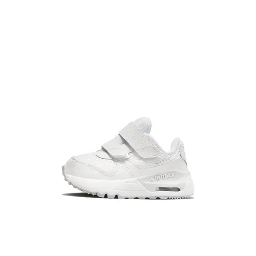 Nike Air Max SYSTM Low Топ Обувь для малышей Белый Infant And Toddler
