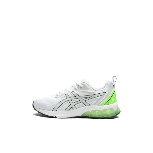 Asics Гель Quantum 90 Детские беговые кроссовки Низкий Топ Белый Зеленый Kids
