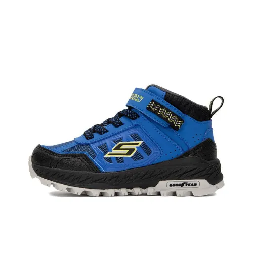 Skechers Fuse Tread MID Топ Kids Lifestyle Shoes Синий черный Подростки