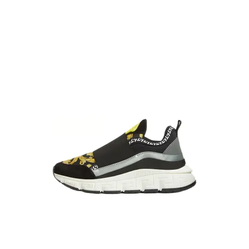 FANSIZHE Низкие кроссовки для занятий спортом черные детские