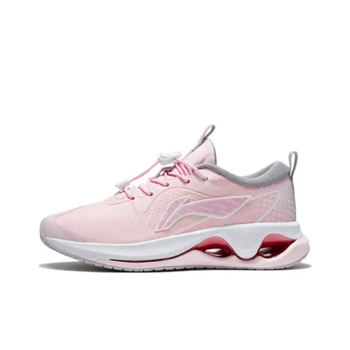 LINING YOUNG Амортизация и Дышащий Низкий Топ Детские Беговые Кроссовки Подростки