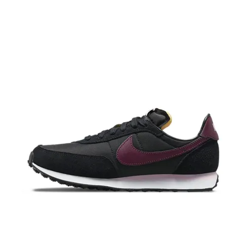 Nike Waffle Trainer 2 Low Топ Повседневный Многоцветный Черный Фиолетовый Подростки