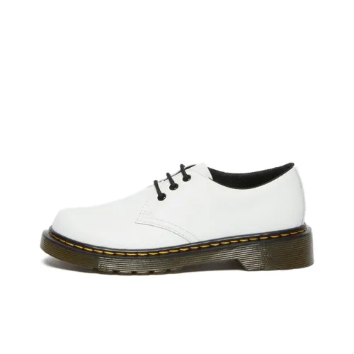 Dr.Martens Детская кожаная обувь с низким верхом для школьного возраста
