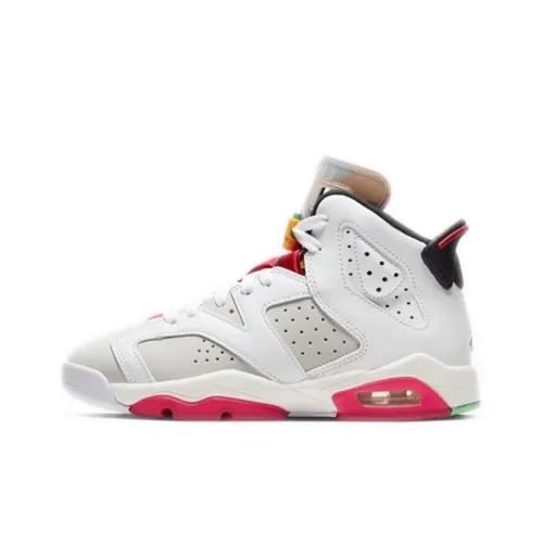 Jordan Air Jordan 6 Детские баскетбольные кроссовки High Топ Унисекс