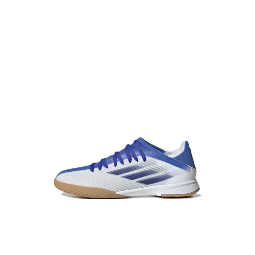 Adidas X Speedflow .3 Противоскользящий Устойчивый к истиранию Легкий Низкий Топ Детская футбольная обувь Белый Синий Коричневый Детская