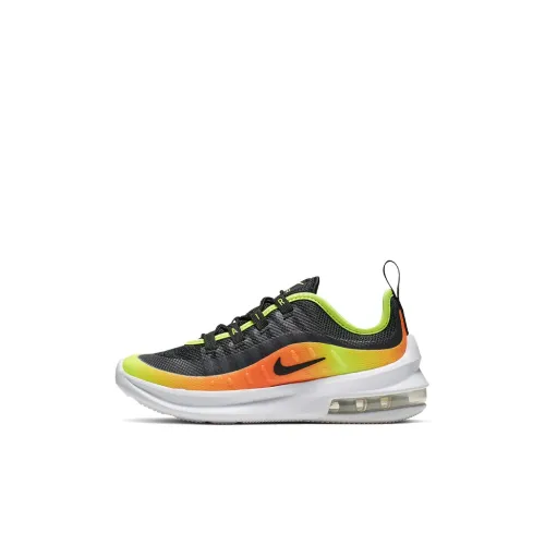 Nike Air Max Axis RF Kids Lifestyle Shoes Черный Оранжевый Детские 3-7 лет