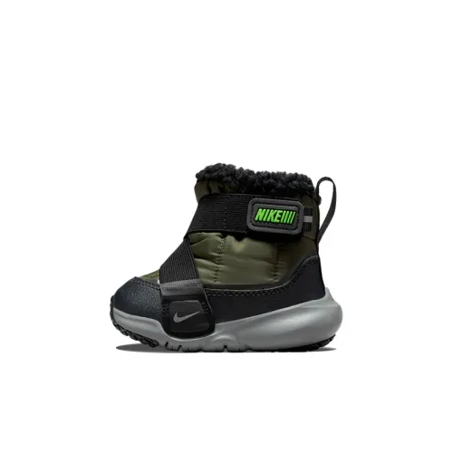 Nike Flex Advance Boot Устойчивый к истиранию Термический Высокий Верх Обувь для малышей Армейский зеленый Infant и Toddler