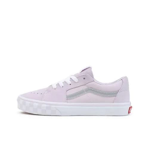 Vans SK8 Reflective Sidestripe Low Top Детские Скейтбординги Розово-Серый Подростки