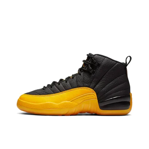 Jordan Air Джордан 12 Детские баскетбольные кроссовки Высокий топ Унисекс