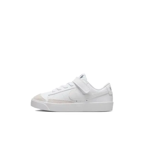 Nike Blazer Low '77 Low Топ Кроссовки для скейтбординга Белый Children Возраст 3-7 лет