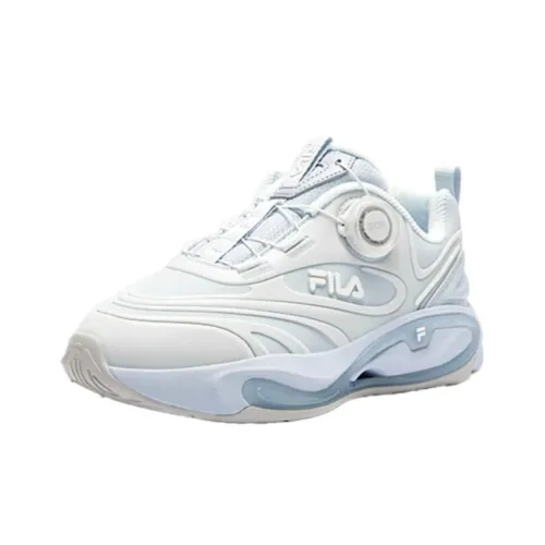 FILA KIDS Анти-KICK Амортизация Низкий Топ Детская Беговая Обувь Светло-Синий Подростки