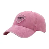 Розовый ярлык с надписью "Сердце"