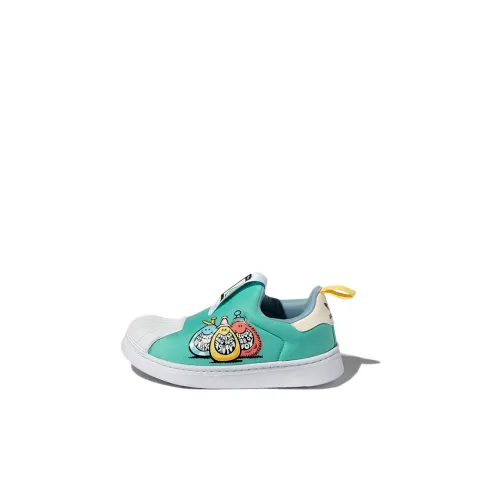 Adidas Originals SUPERSTAR 360 Устойчивая к истиранию Низкая Обувь для малышей Детская