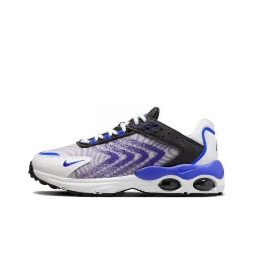 Nike Air Max TW Амортизация Износостойкий Низкий Топ KIDS Lifestyle Shoes Black Blue Подростки