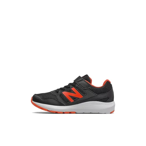 New Balance NB 570 Kids Lifestyle Shoes Черный Оранжевый Детский