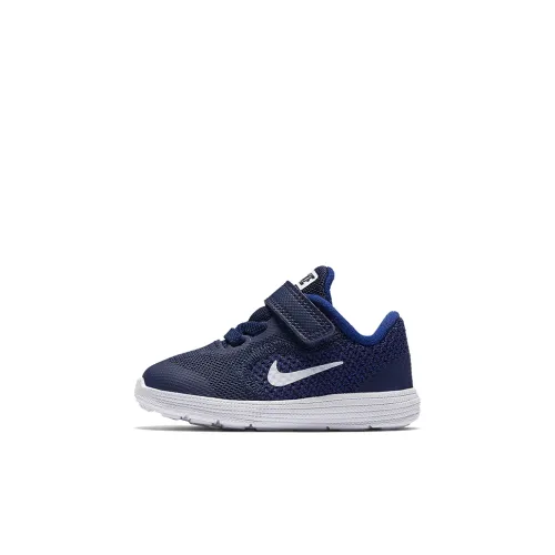 Nike REVOLUTION 3 Low Топ Беговые кроссовки Королевский синий Infant и Toddler