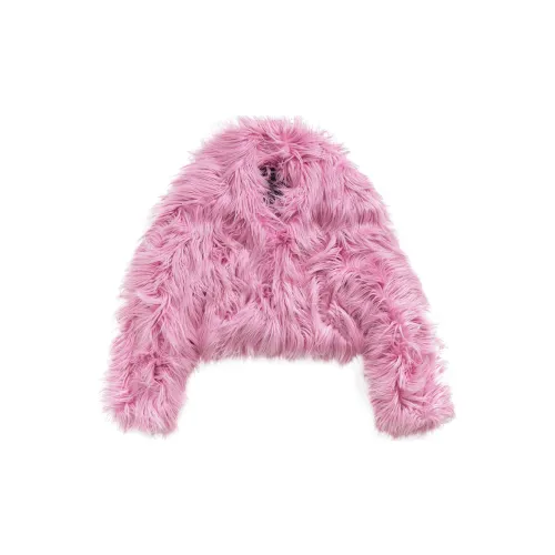 Bimba Y Lola Розовые Женские Бархатные Куртки