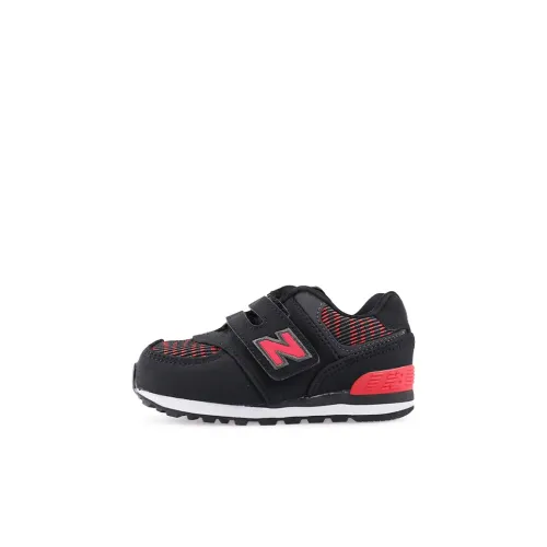 New Balance NB 574 Series Низкий Топ Обувь для малышей Черный Infant и Toddler