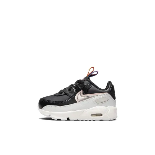 Nike Air Max 90 LTR SE Low Топ Обувь для малышей Белый черный Infant And Toddler