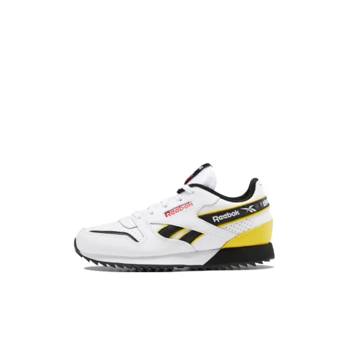 Reebok Classic Leather Детская беговая обувь с низким верхом для дошкольников