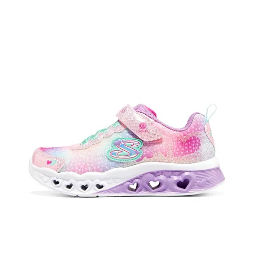 Skechers Flutter Heart Lights Детская повседневная обувь Низкий топ Подростковый