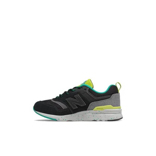 New Balance NB 997H Low Топ Детские беговые кроссовки Черно-зеленый Children Aged 3 7 Лет
