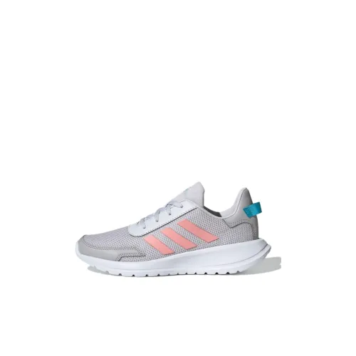 Adidas Neo Tensor Дышащие Низкие Кроссовки для Беговых Занятий для Детей Серого Цвета