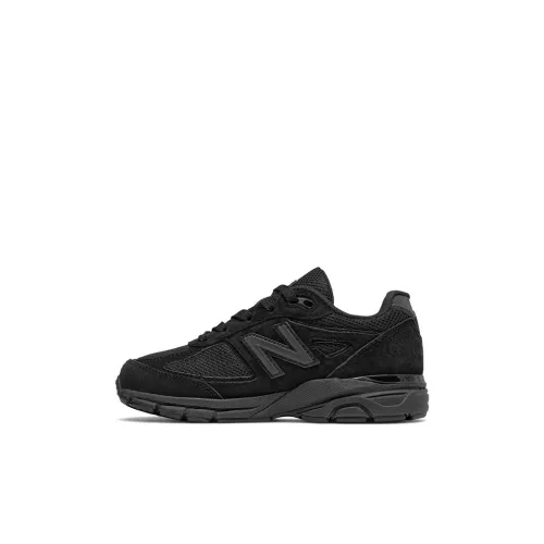 New Balance NB 990 V4 Low Топ Детские беговые кроссовки Черный Children Aged 3-7 лет