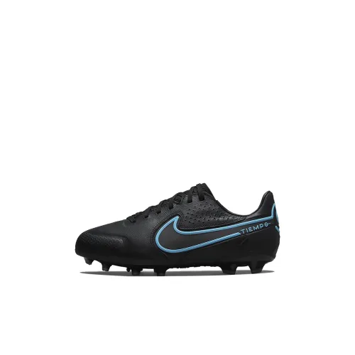 Nike Jr. Tiempo Legend 9 Pro Slip-Resistant Амортизация Устойчивость к истиранию Низкий Топ Детские футбольные бутсы