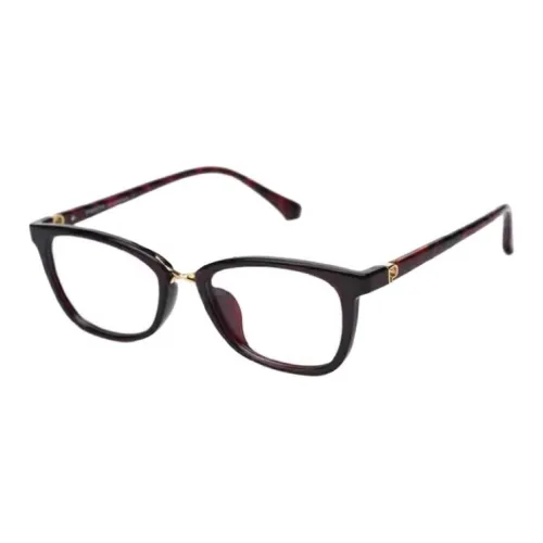 PORTS Сплав Пластина And Металл Нерегулярная форма Оправы для очков Женские Черный Красный