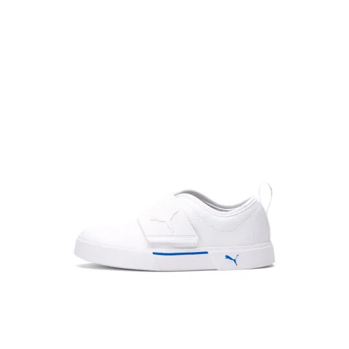 PUMA El Rey II El Rey I Low Топ Детские Скейтбординги Белый Синий Дети 3-7 лет