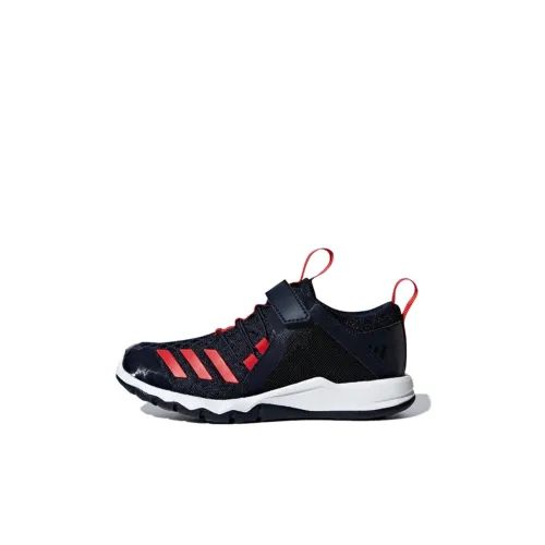 Adidas Rapida Flex El K Low Топ Детские беговые кроссовки Черный Детский