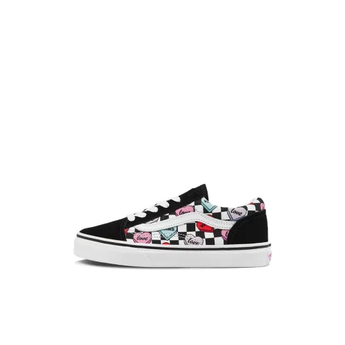 Vans Old Skool Collection Детские Скейтбординги Низкие Топы Для Детей