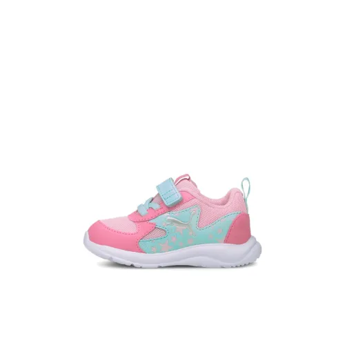 PUMA Fun Racer Low Топ Обувь для малышей Розовый зеленый Infant And Toddler
