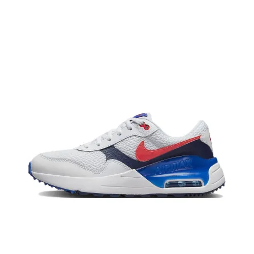 Nike Air Max SYSTM Low Топ KIDS Lifestyle Shoes Белый Синий