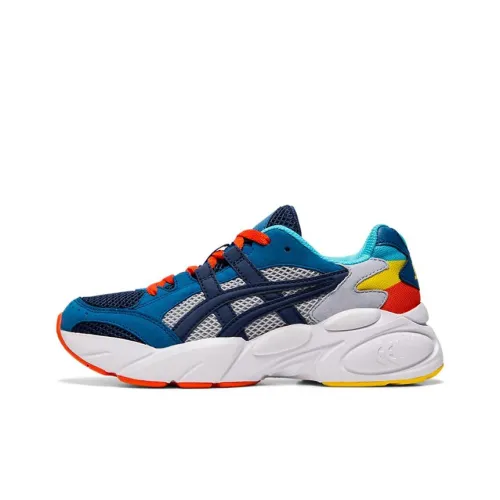 Asics Gel BND GS Low Топ Беговые кроссовки Синий Подростки