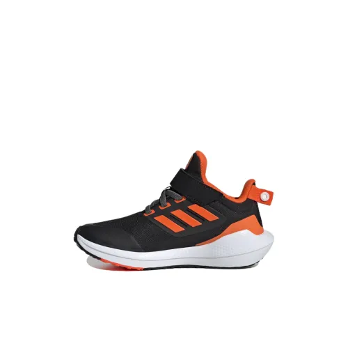 Adidas Eq21 Run 2,0 Bounce Sport Бег Устойчивый к истиранию Низкий Топ Детские беговые кроссовки Черный Оранжевый Детский