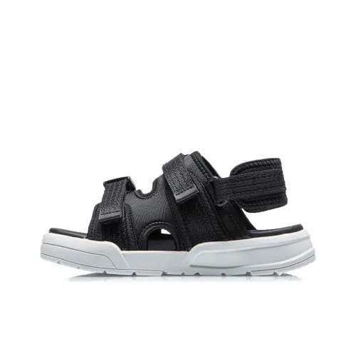 LINING Coca Спортивные сандалии Черный Белый Подростки