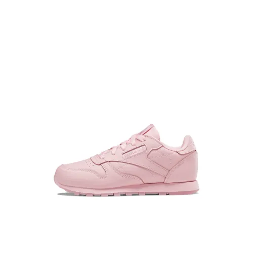 Reebok Classic Leather Детская беговая обувь с низким верхом для дошкольников