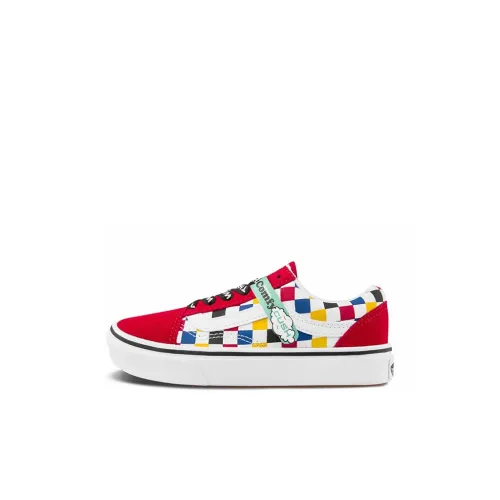 Vans Old Skool Collection Детские Скейтбординги Низкие Топы Для Детей