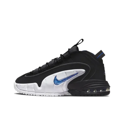 Nike Air Max Penny Детские баскетбольные кроссовки MID Топ Школьный возраст