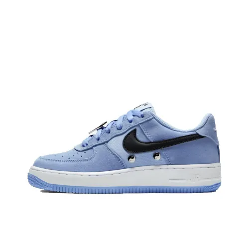 Nike Air FORCE 1 Have A Nike Day Устойчивый к истиранию Низкий Топ Детские Скейтбординги Синий